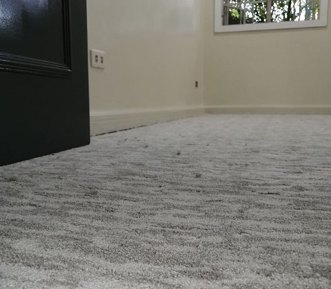 gray carpet with design
