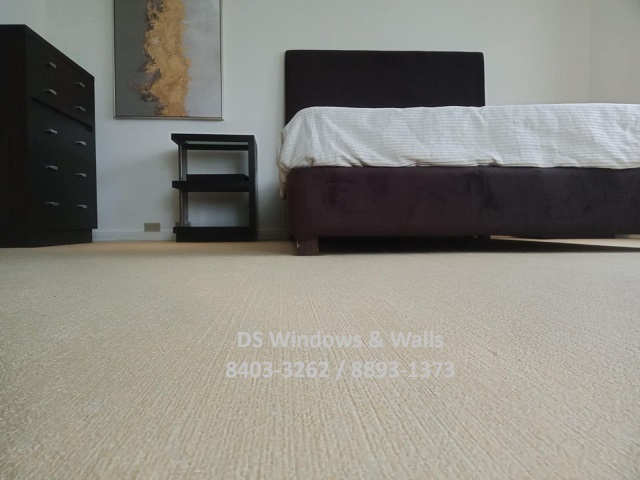 Beige Carpeting for Bedroom and Living Room : Design Inspiration